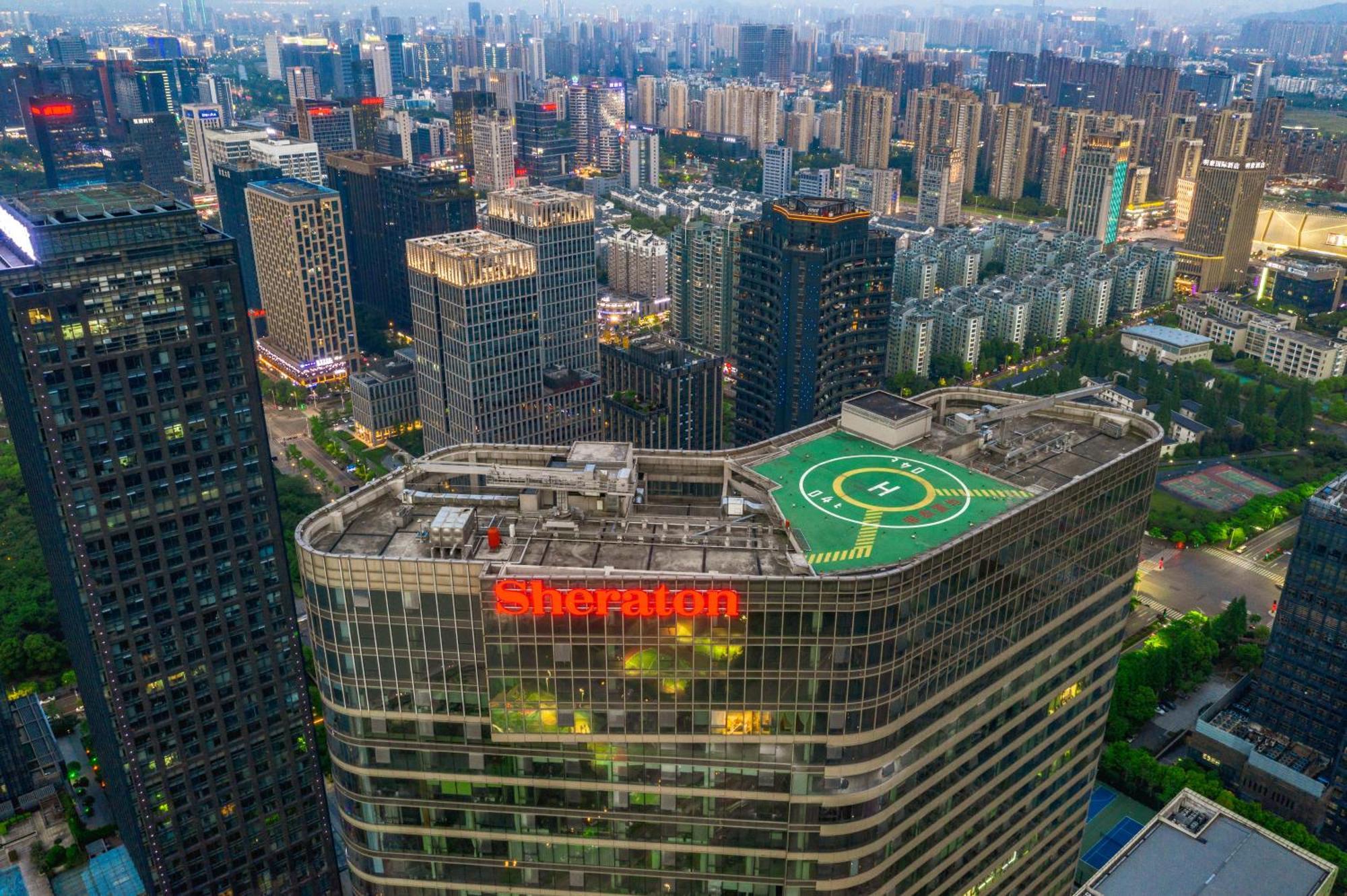 Sheraton Grand Hangzhou Binjiang Hotel Εξωτερικό φωτογραφία